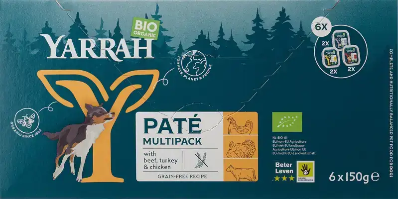 Hondenpaté multipack graanvrij