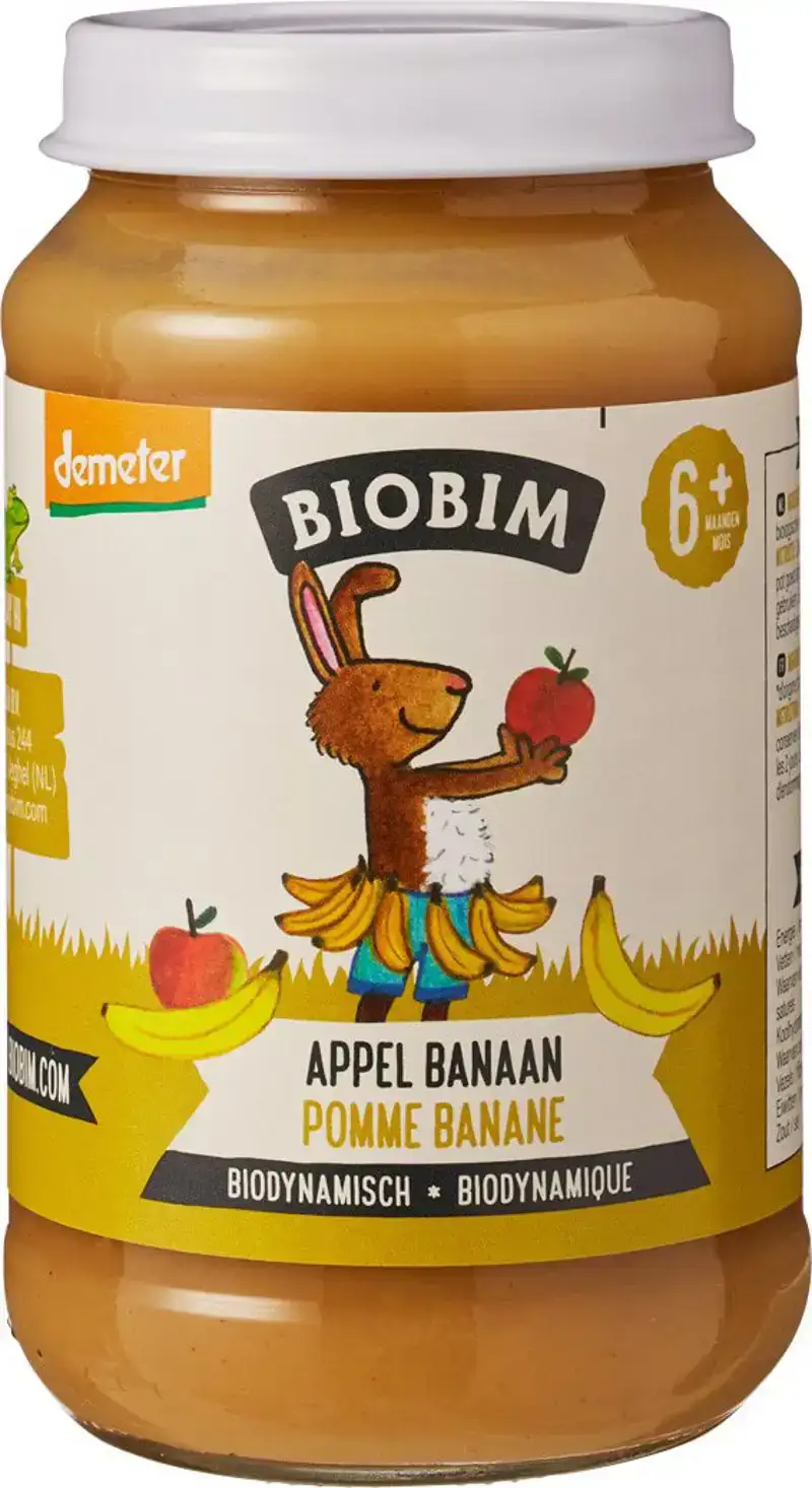Fruithapje appel banaan 6+ mnd