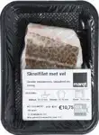 Skreifilet met vel
