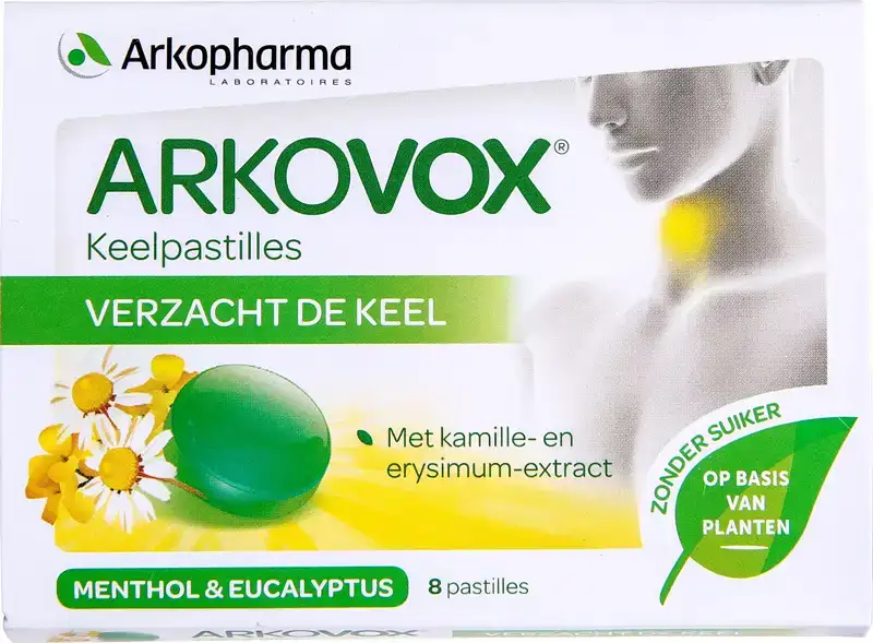 Arkovox keelpastilles menthol & eucalyptus