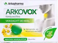 Arkovox keelpastilles menthol & eucalyptus