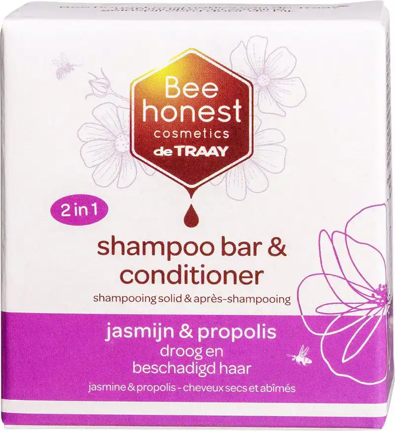 Shampoo- en conditionerbar jasmijn (beschadigd haar)