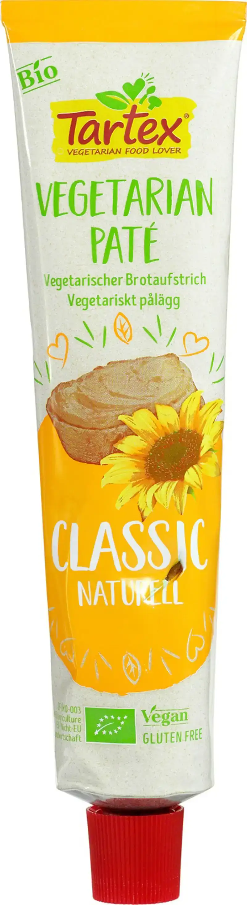 Vegan paté tube