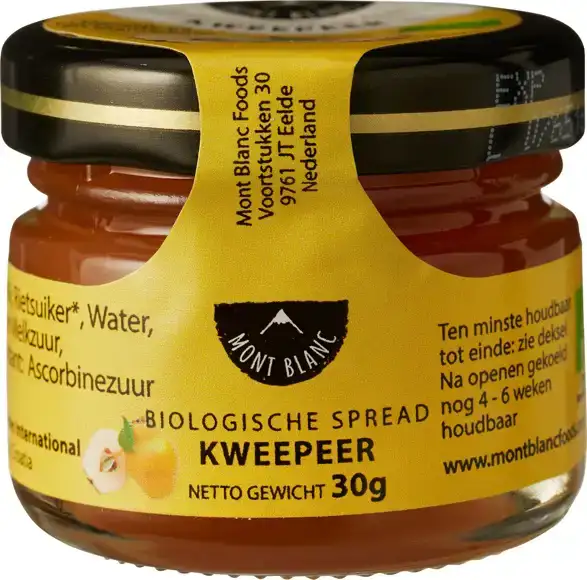 Vruchtenspread kweepeer