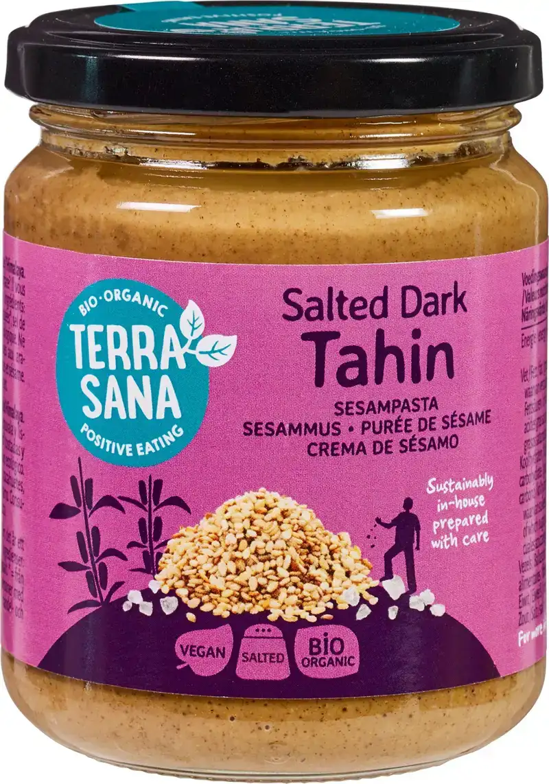 Dark tahin met zout