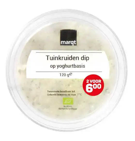 Tuinkruidendip op yoghurtbasis