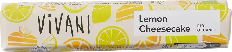 Melkchocoladereepje lemon cheesecake