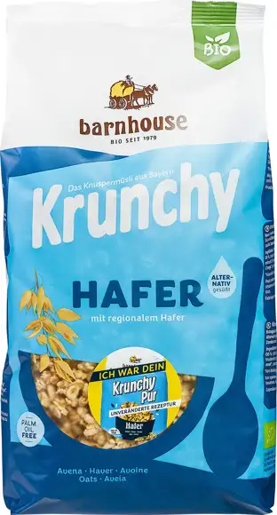 Krunchy muesli haver