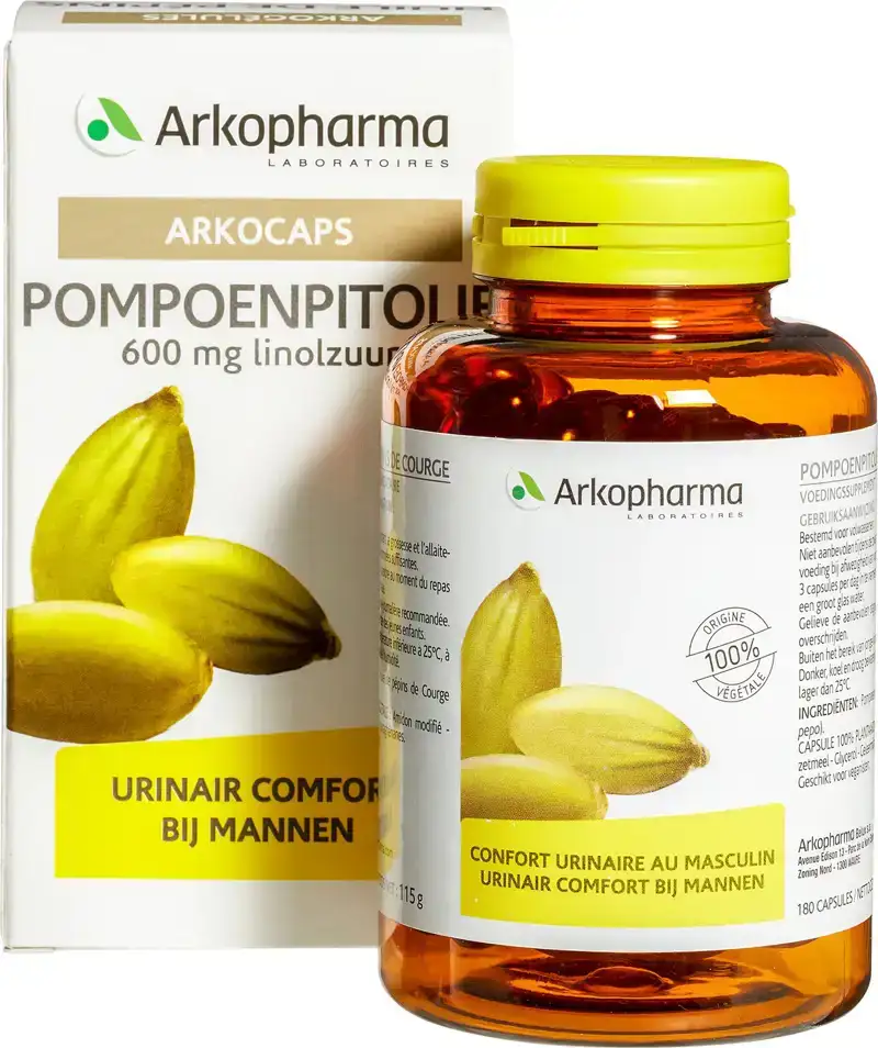 Pompoenpitolie capsules