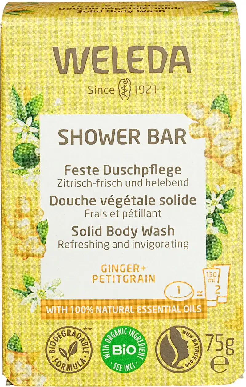 Shower bar ginger & petitgrain
