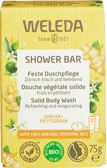 Shower bar ginger & petitgrain