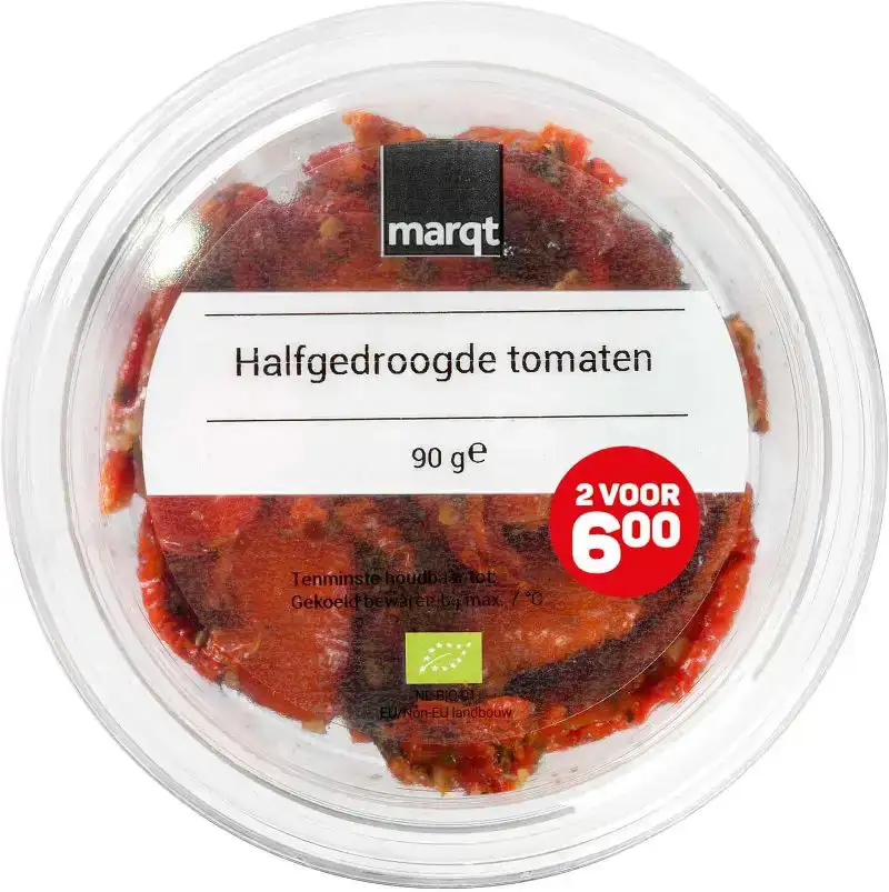 Half gedroogde tomaten