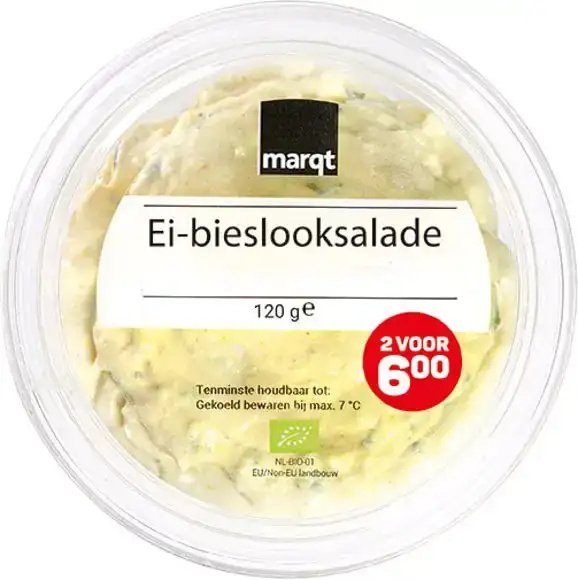 Ei-bieslooksalade