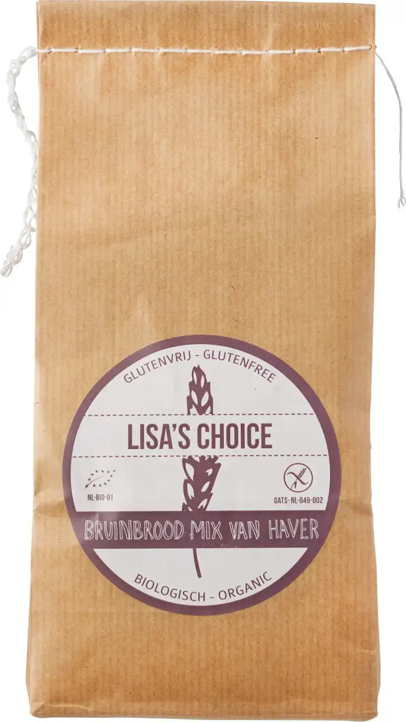 Glutenvrije broodmix bruin