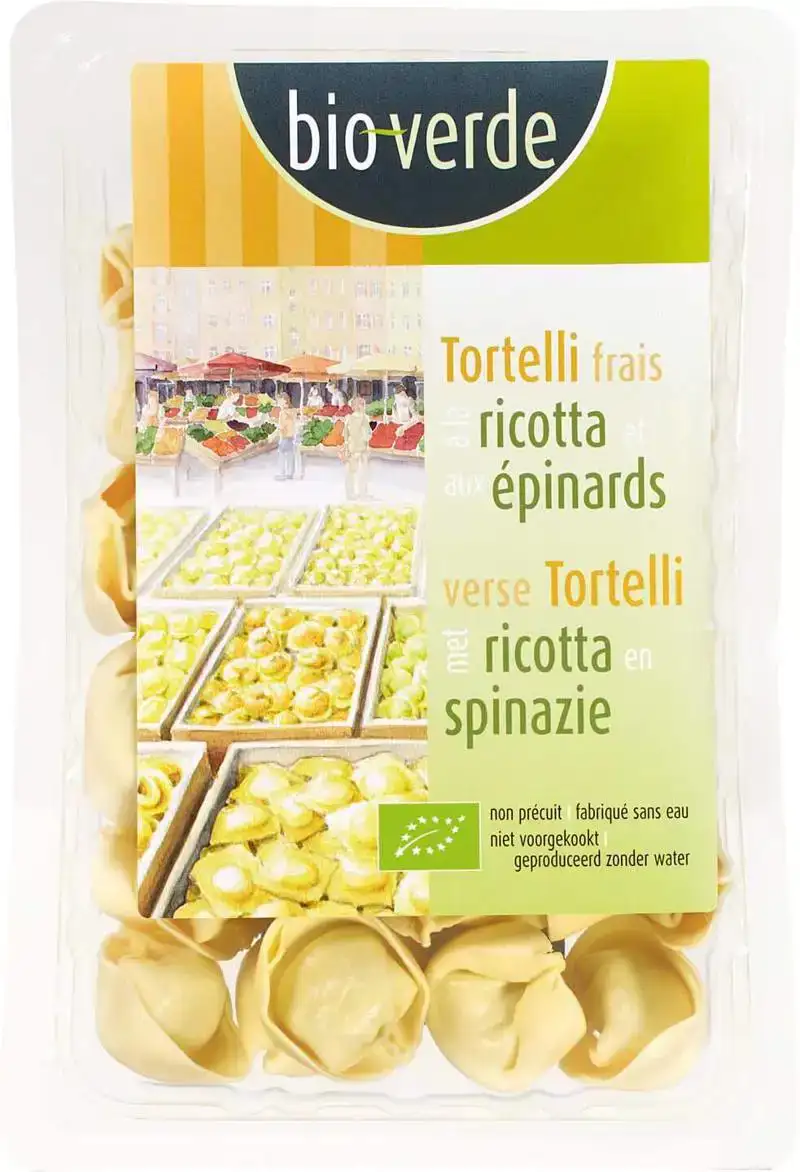 Verse tortellini ricotta spinazie