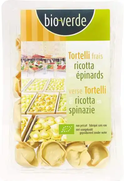 Verse tortellini ricotta spinazie