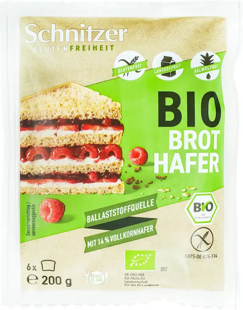 Glutenvrij haverbrood