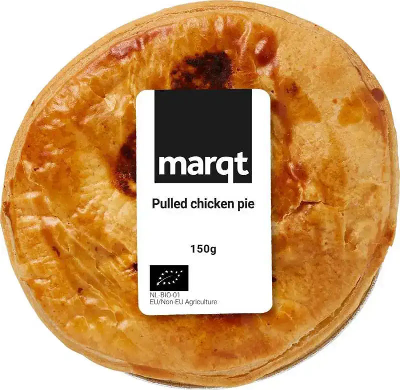Pulled chicken pie