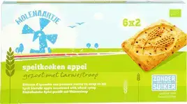 Spelt volgranenkoeken met appel