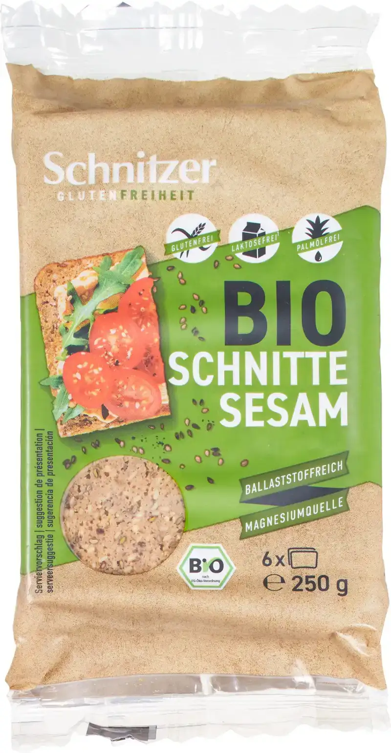 Glutenvrij sesambrood