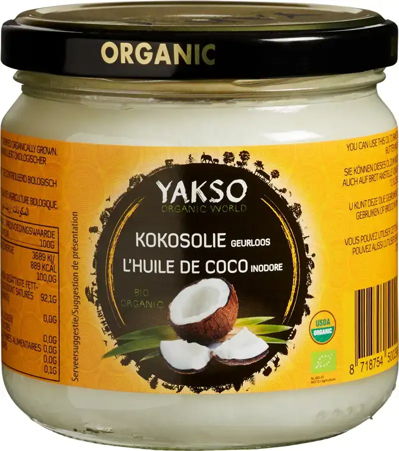 Geurloze kokosolie