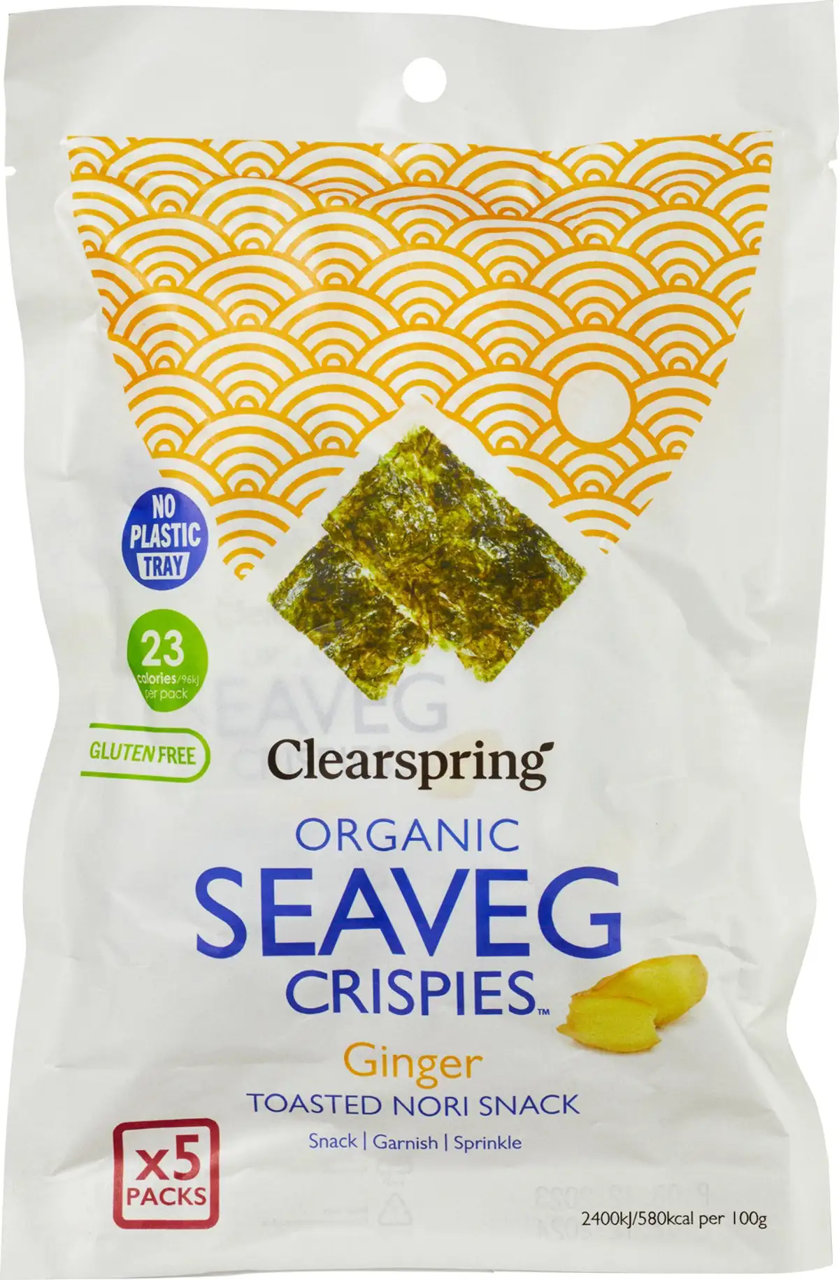 Seaveg crispies ginger