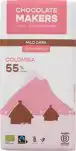Milde pure chocolade kaneel Colombia 55%