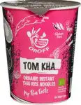 Instant noodles soup Tom Kha