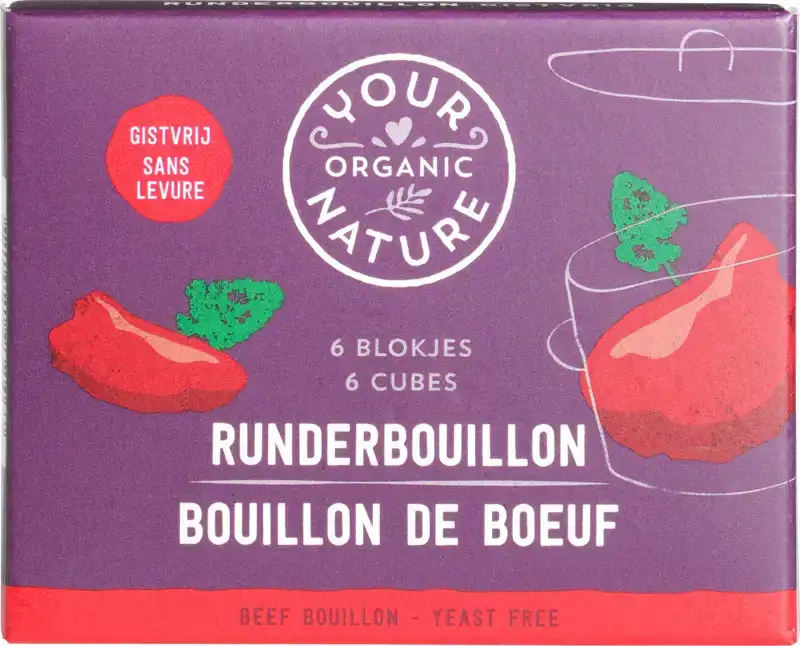 Runderbouillonblokjes gistvrij
