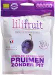 Gewelde gedroogde pruimen zonder pit