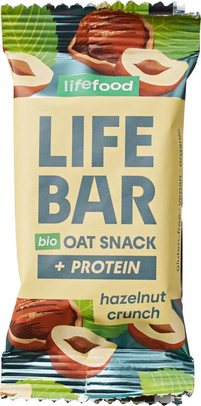 BIO LIFEBAR Oat Snack proteïne hazelnoot crunch