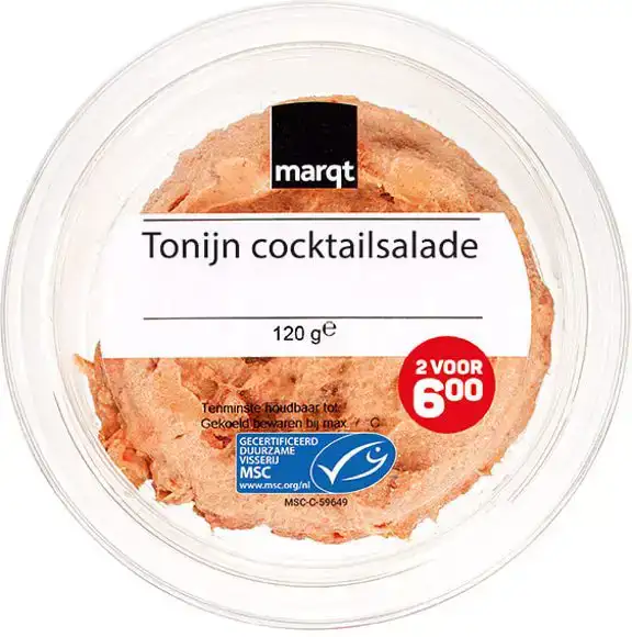 Tonijn cocktailsalade