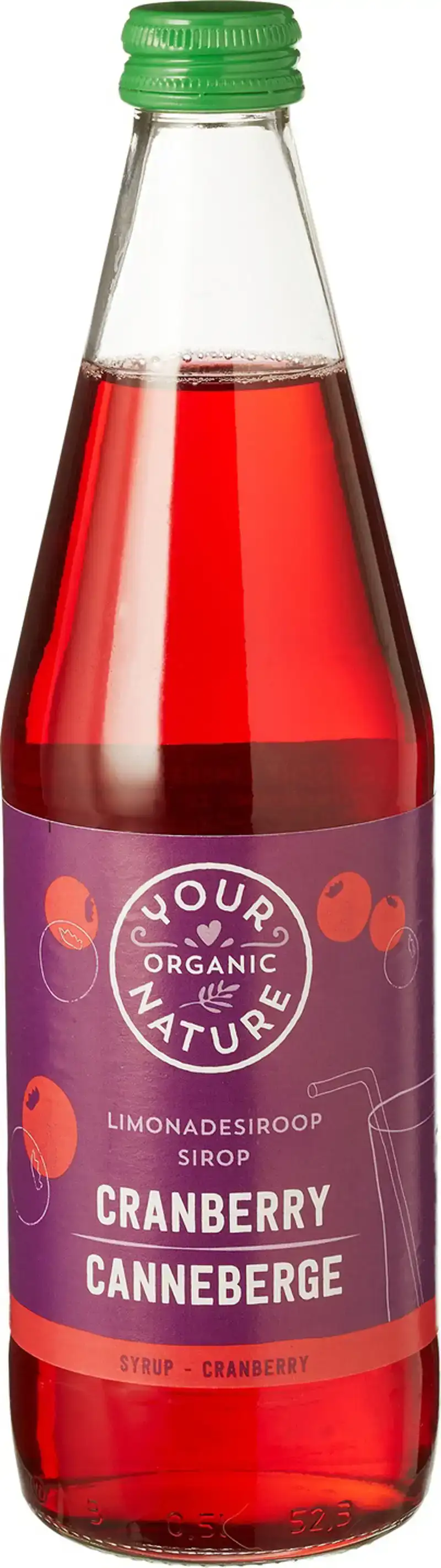 Limonadesiroop cranberry
