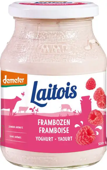 Yoghurt frambozen