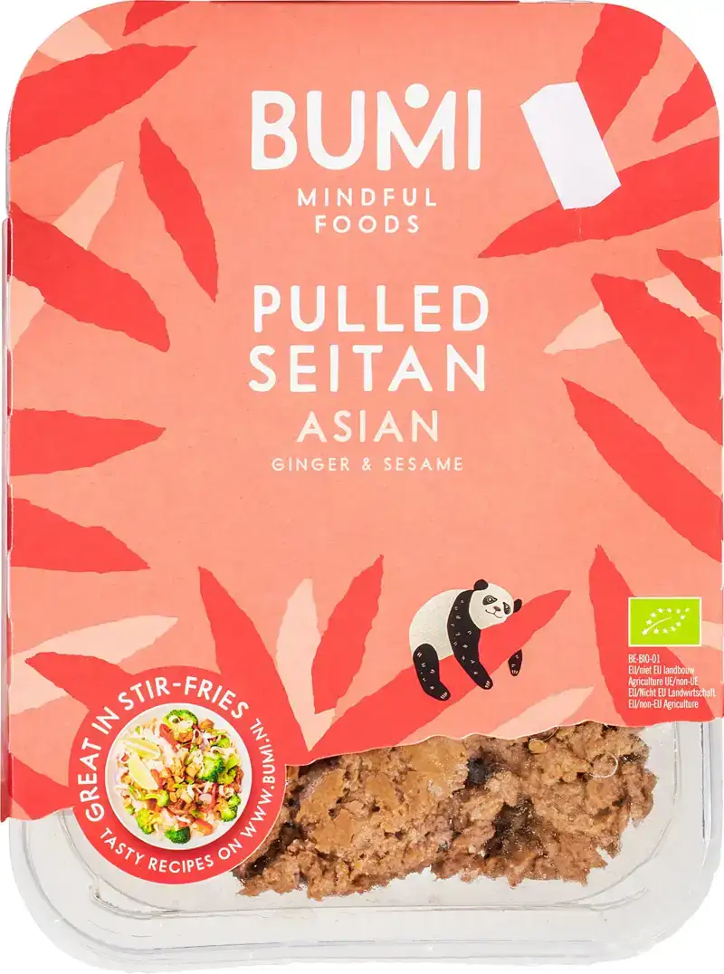 Pulled seitan Aziatisch