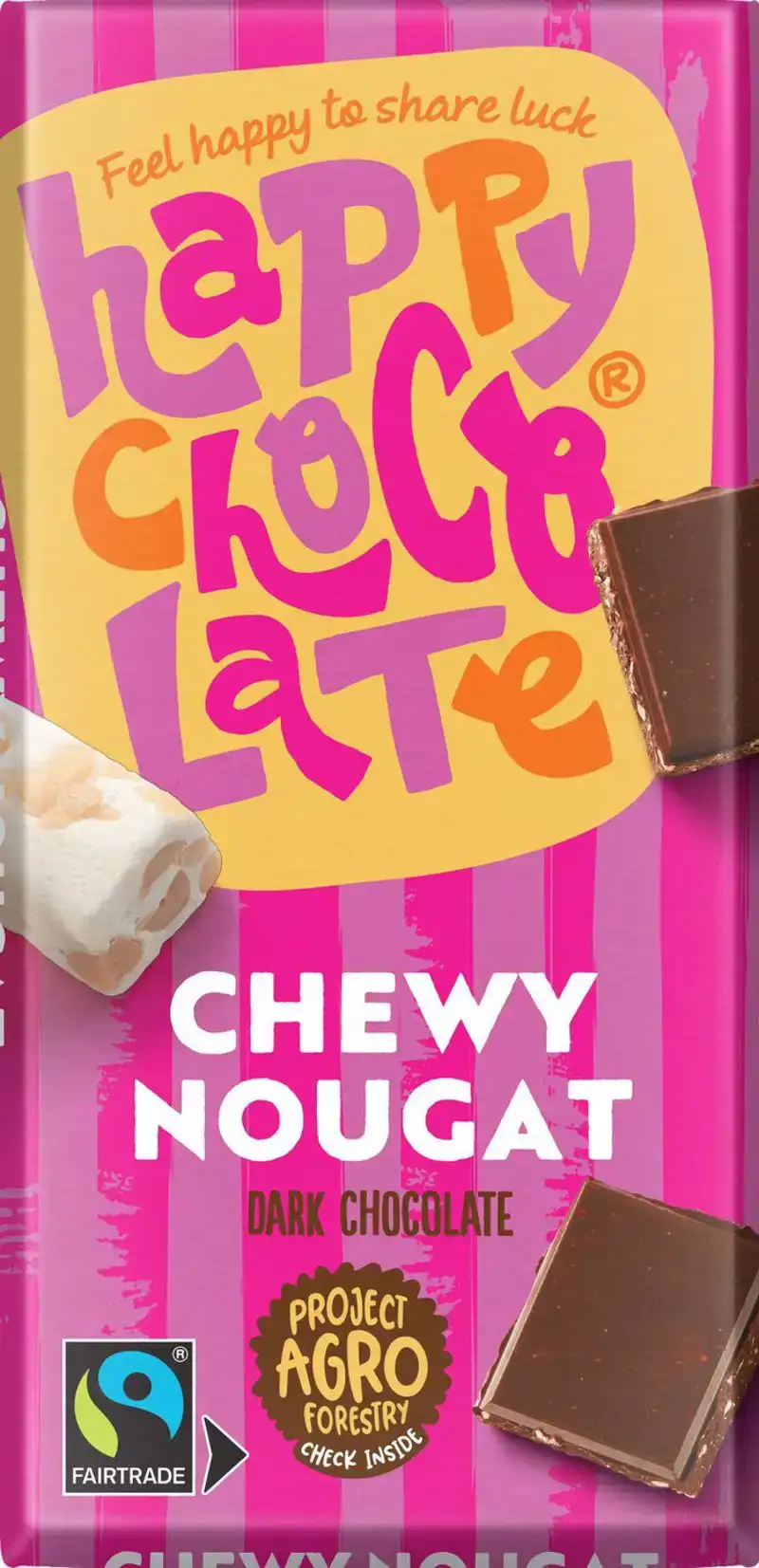 Pure chocolade 72% nougat