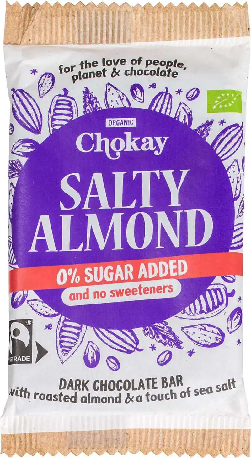 Pure chocoladereep salty almond