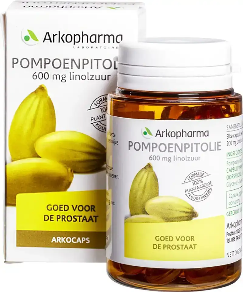 Pompoenpitolie capsules