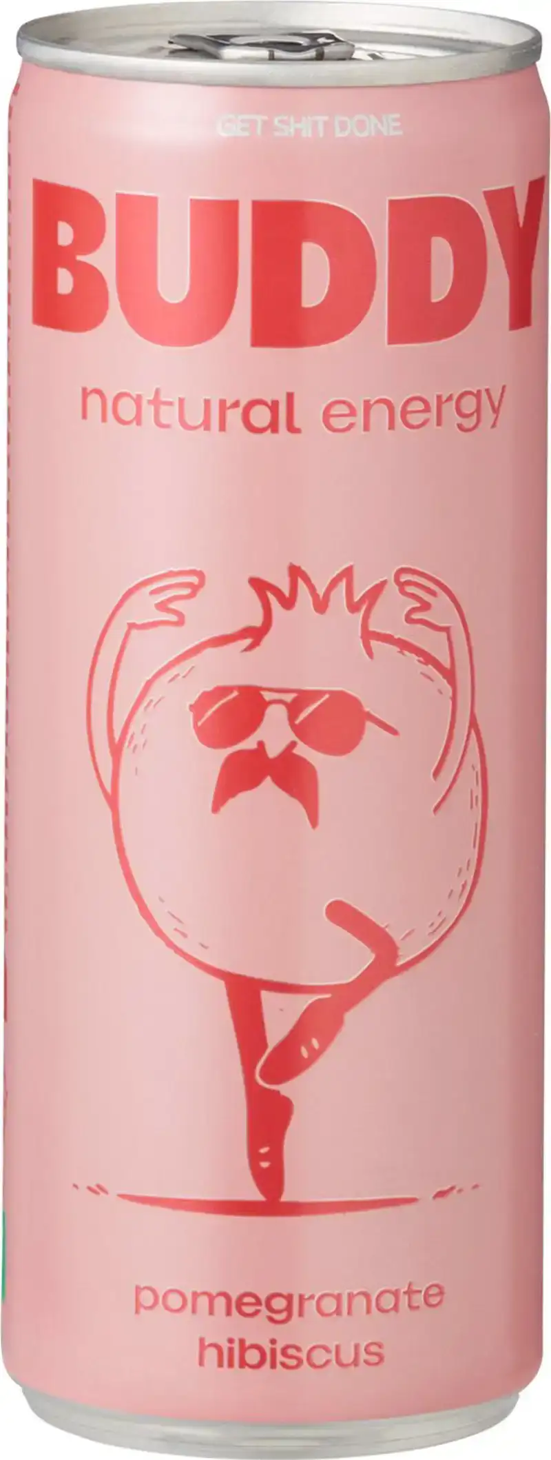 Energy drink granaat hibiscus