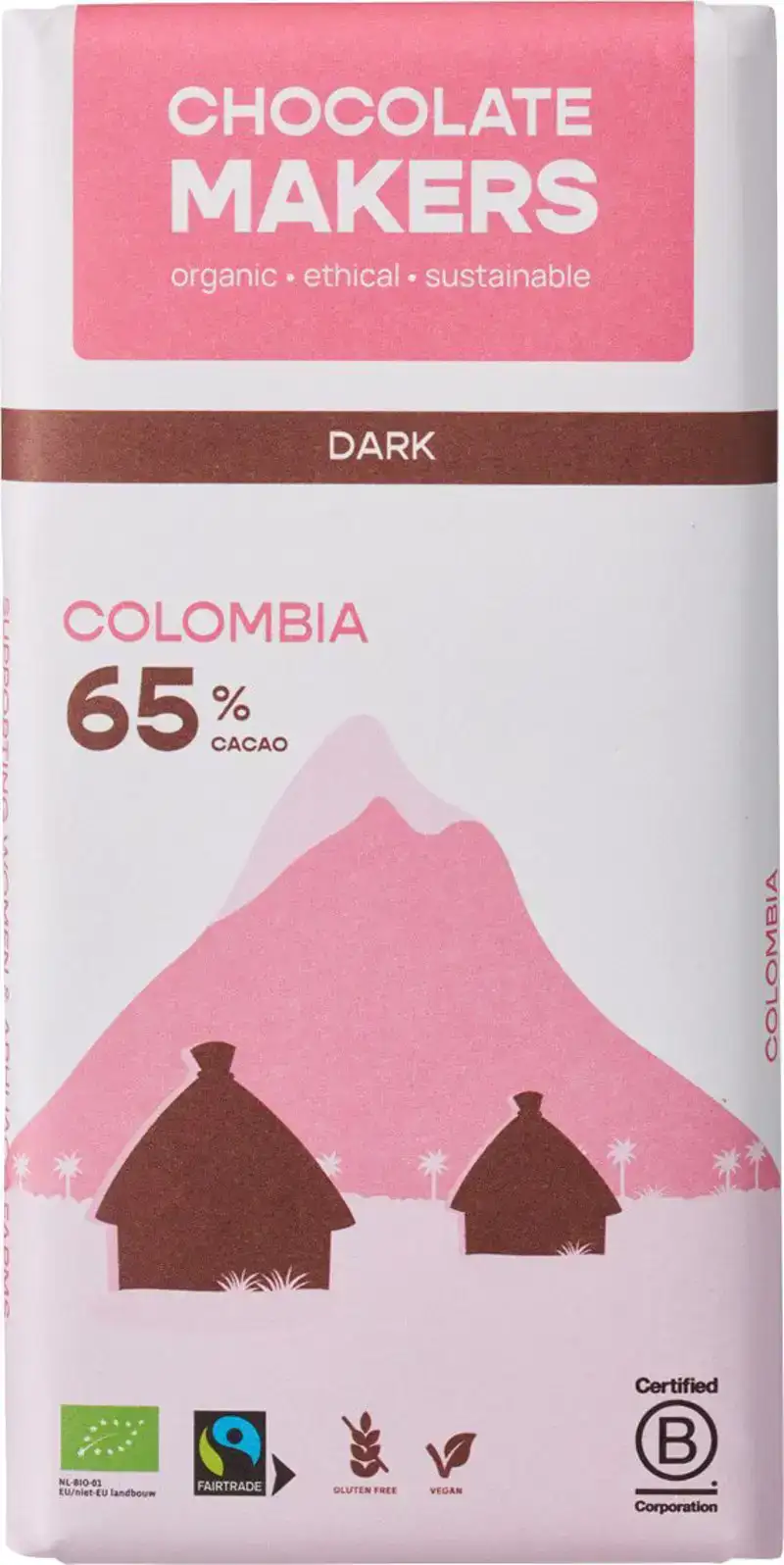 Pure chocolade colombia 65%
