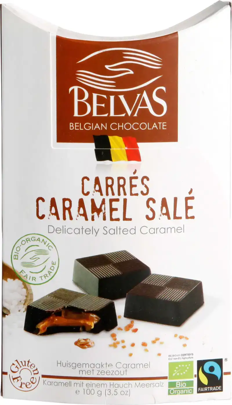 Chocoladebonbons salted caramel
