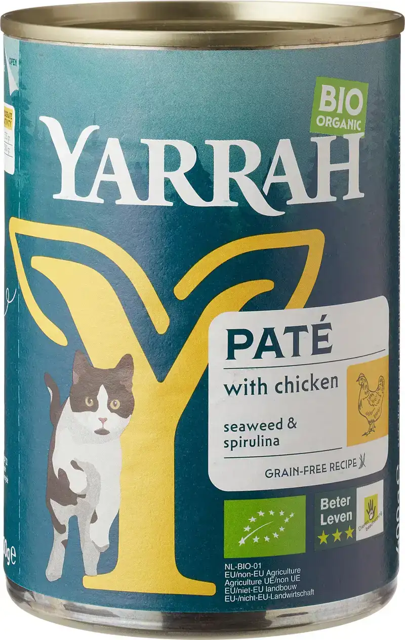 Kattenpaté kip