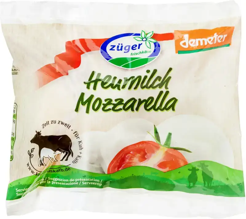 Mozzarella van hooimelk