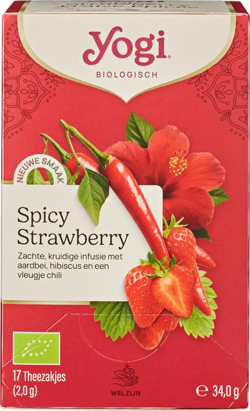 Vruchtenthee spicy strawberry