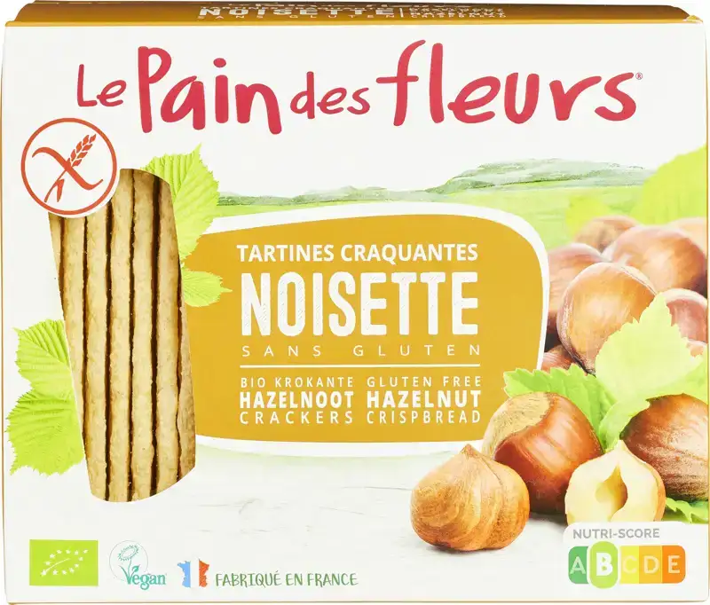Hazelnoot crackers