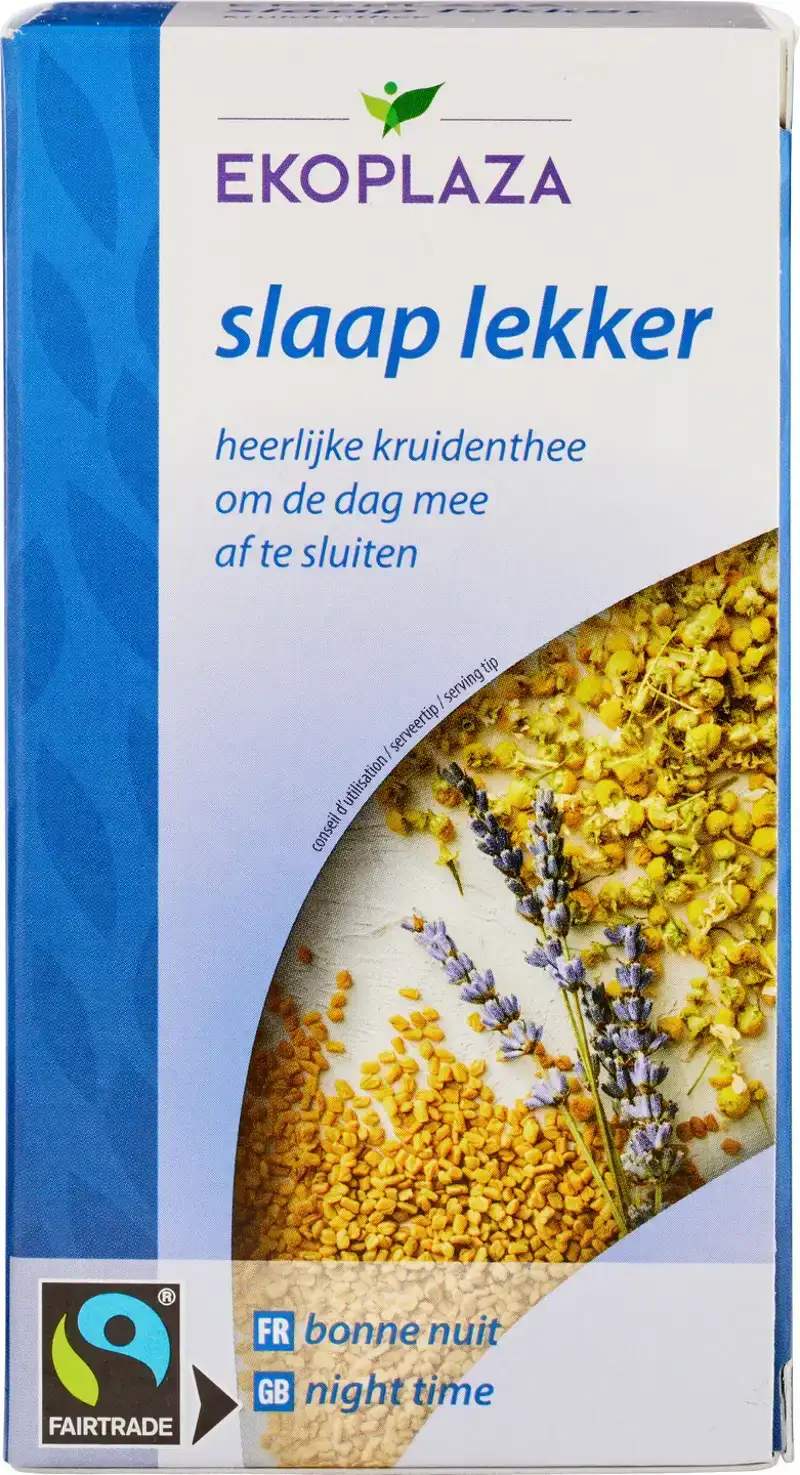 Kruidenthee slaap lekker