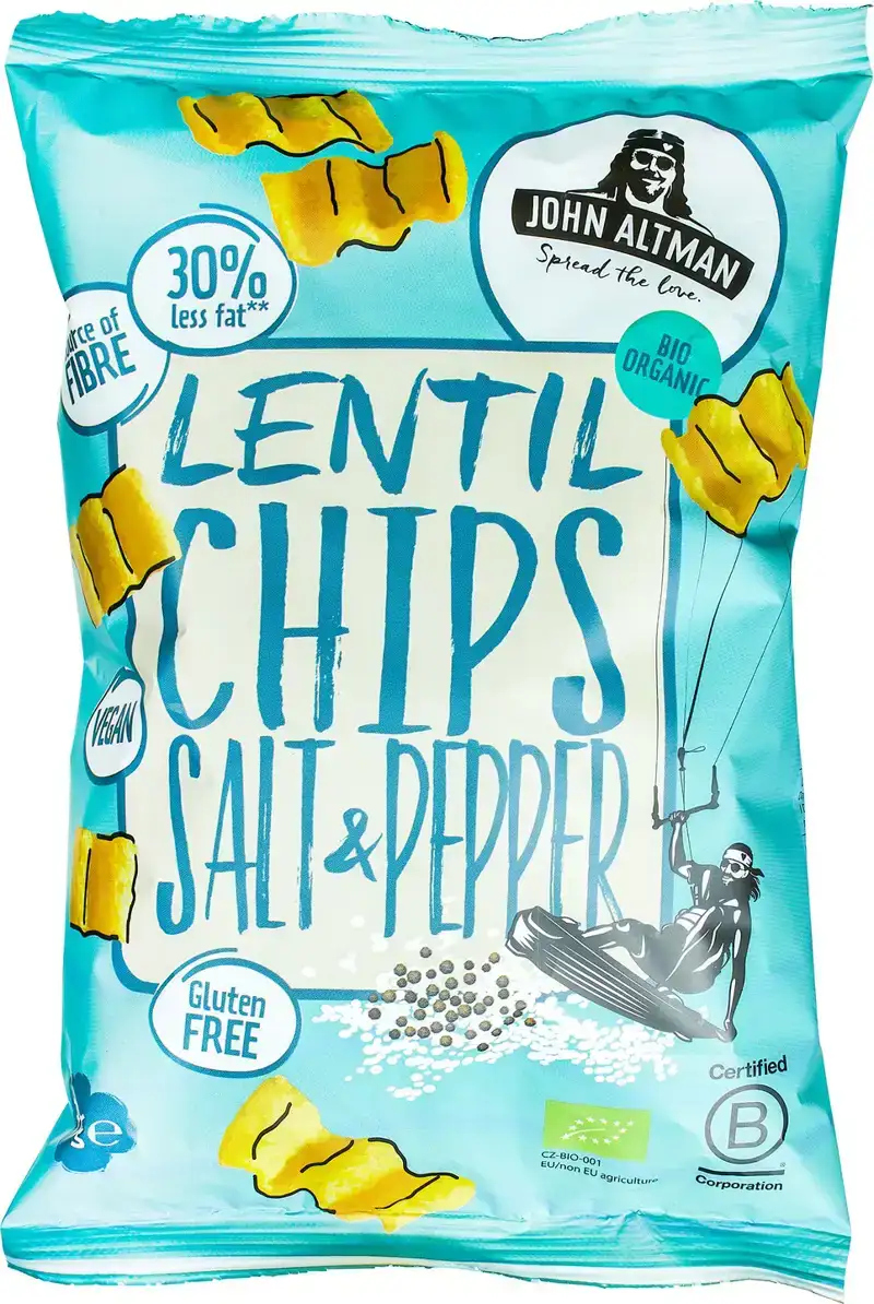 Linzenchips zout & peper