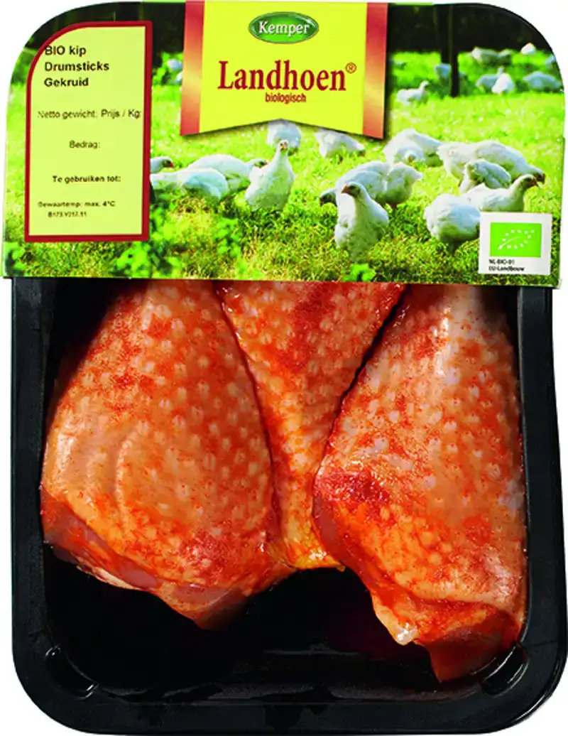 Gekruide drumsticks