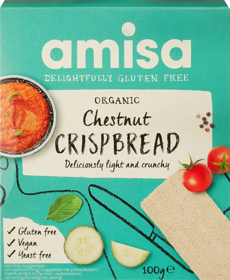 Glutenvrije kastanjecrackers