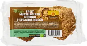 Spelt mueslikoeken